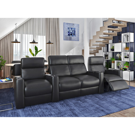 Octane Wave HR Series Home Theater Recliners // Loveseat // Set of 4
