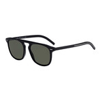 Dior BLACK TIE 249S Sunglasses // Black Frames + Green Lenses