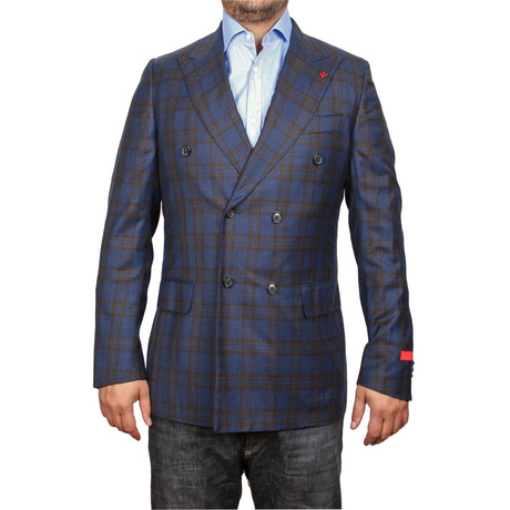 Double Breasted Blazer // Blue (Euro: 42)