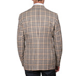 Two-Button Blazer // Brown (Euro: 50)