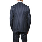 Chalk Stripe Suit // Blue (Euro: 56)