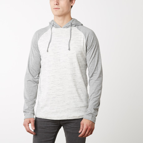 Chad Curved Hem Pullover // Oatmeal (XS)