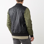 Kenny Vegan Leather Jacket // Black (S)