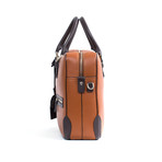 Bicolor Bag // Brown