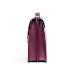 Neoclassico Document Case Saffiano City // Wine