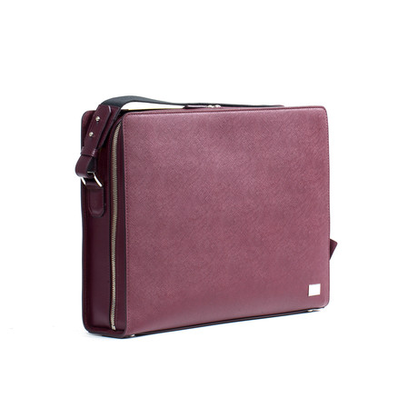 Neoclassico Messenger Bag // Wine