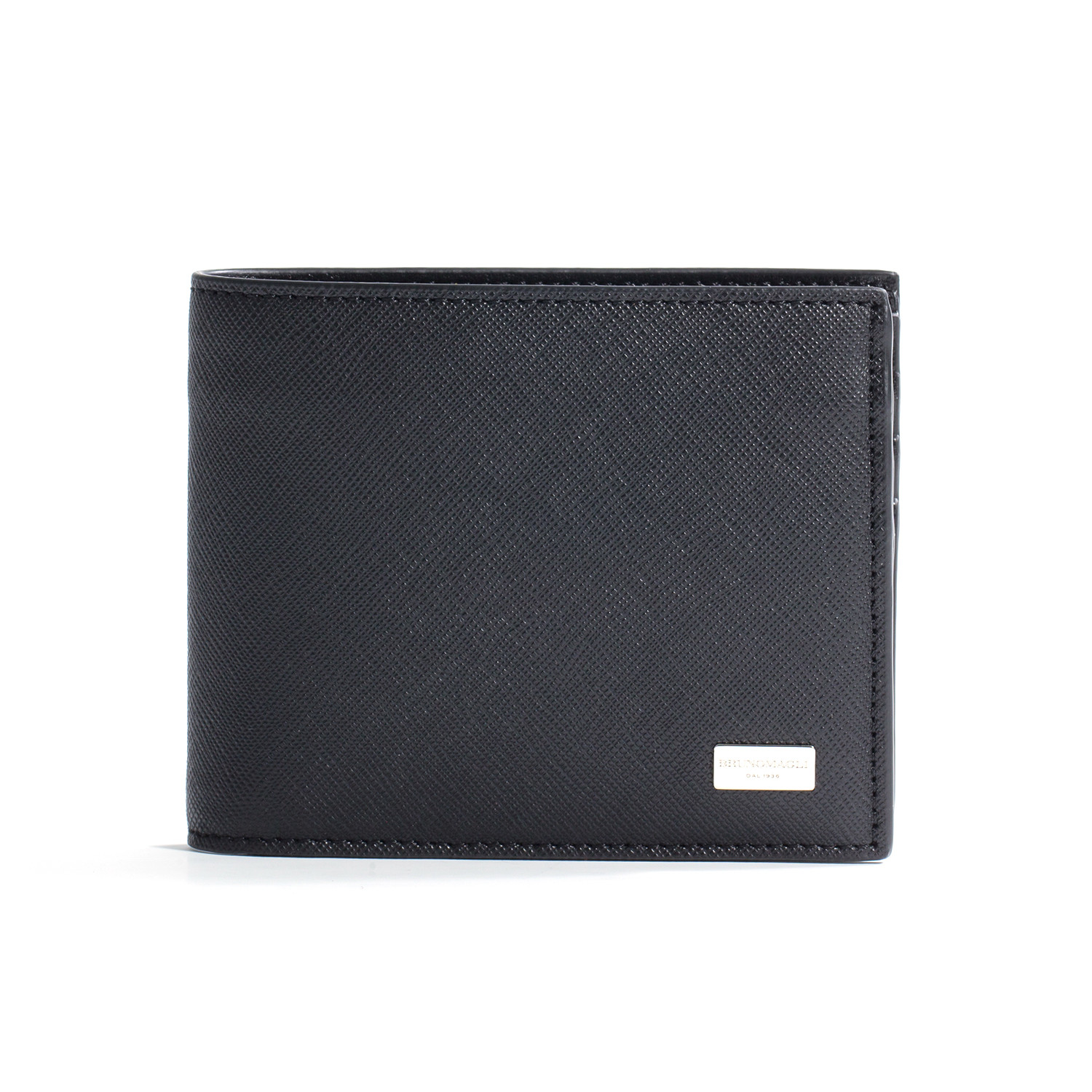 Saffiano Leather Wallet // Black - Bruno Magli - Touch of Modern