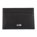 Neoclassico Card Case Saffiano City // Black