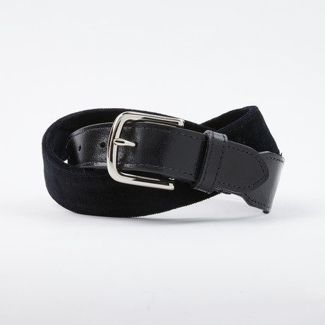 The Velvet Belt // Black (30)