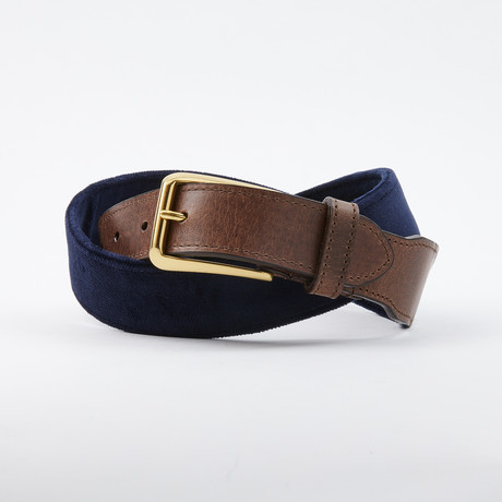 The Velvet Belt // Blue (30)