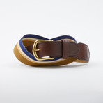 Leather Tab Belt  // Gold (30)