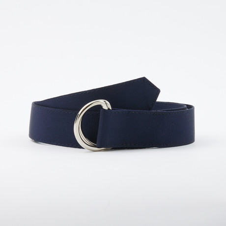 Ribbon Belt // Solid Navy (S)