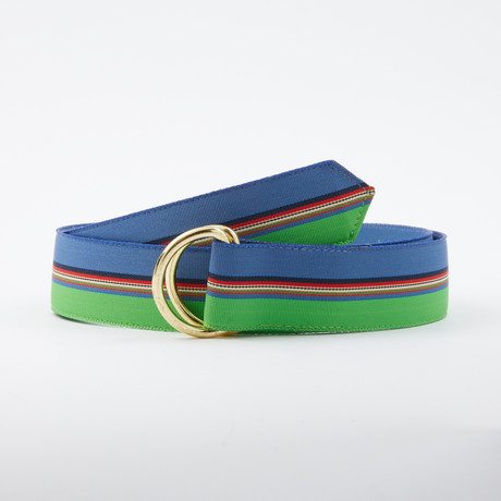 Ribbon Belt // Bluefish (S)