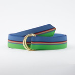 Ribbon Belt // Bluefish (M)