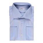 Brioni // Earl Dress Shirt // Blue (Euro: 43)