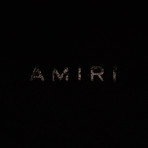 Amiri // Sunset Hi-Top Sneakers // White + Blue (US: 12)