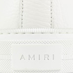 Amiri // Sunset Hi-Top Sneakers // White + Blue (US: 6)