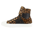 Amiri // Kayd Sunset Hi-Top Sneakers // Leopard + Black (US: 6)