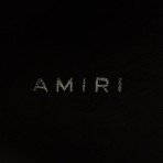 Amiri // Lux Sunset Hi-Top Sneakers // White + Black (US: 7)
