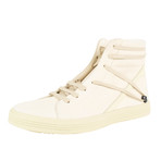 Rick Owens // Geothrasher High Natural Sneakers // White (US: 6)