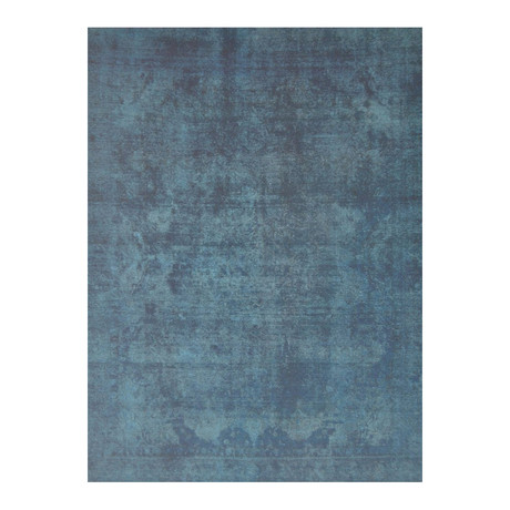 Overdye Collection Lamb's Wool Abstract // Blue II // 8'11" x 11'9"