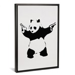 Panda With Guns // Banksy (26"W x 18"H x 0.75"D)