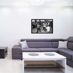 The Beatles in Ring with Muhammad Ali // Muhammad Ali Enterprises (18"W x 26"H x 0.75"D)