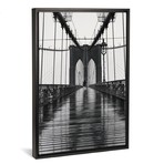 Brooklyn Bridge (New York City) // Christopher Bliss (26"W x 18"H x 0.75"D)