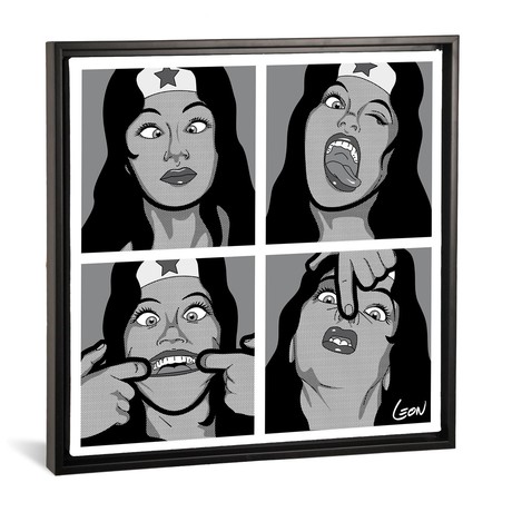 Photo Booth Complete // Gregoire 'Leon' Guillemin (18"W x 18"H x 0.75"D)