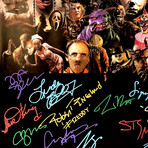 Horror Legends // Signed Poster // Custom Frame