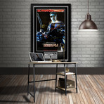 Terminator // Cast Signed Poster // Custom Frame