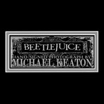 Beetlejuice // Michael Keaton Signed Photo // Custom Frame 