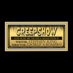 Creepshow // Stephen King + George A.Romero Signed Mini Poster // Custom Frame
