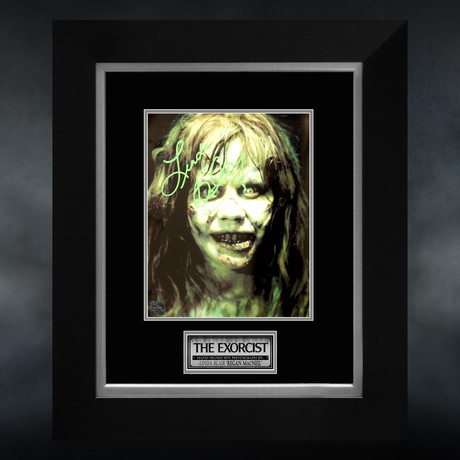 Exorcist // Linda Blair Signed Photo // Custom Frame
