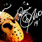 Friday The 13th The Final Chapter // Tom Savini + Corey Feldman Signed Photo // Custom Frame