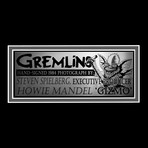 Gremlins // Howie Mandel + Steven Spielberg Signed Photo // Custom Frame
