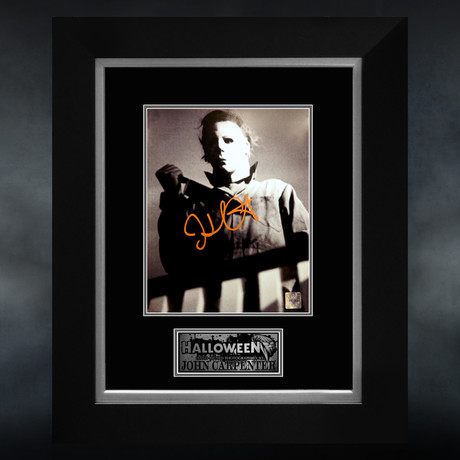 Halloween // John Carpenter Signed Photo // Custom Frame