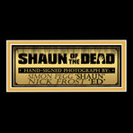 Shaun Of The Dead // Simon Pegg + Nick Frost Signed Photo // Custom Frame
