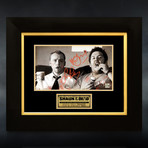Shaun Of The Dead // Simon Pegg + Nick Frost Signed Photo // Custom Frame