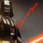 Star Wars Darth Vader // James Earl Jones Signed Photo // Custom Frame