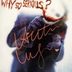 The Joker // Heath Ledger Signed Mini Poster // Custom Frame