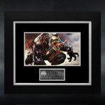 Venom // Tom Hardy & Stan Lee Signed Promotional Art // Custom Frame