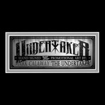 Wwe The Undertaker // Mark Calaway Signed Photo // Custom Frame