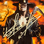 Wwe The Undertaker // Mark Calaway Signed Photo // Custom Frame