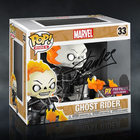 Ghost Rider // Stan Lee Signed Pop