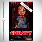 Chucky // Brad Dourif Signed // Limited Edition Doll