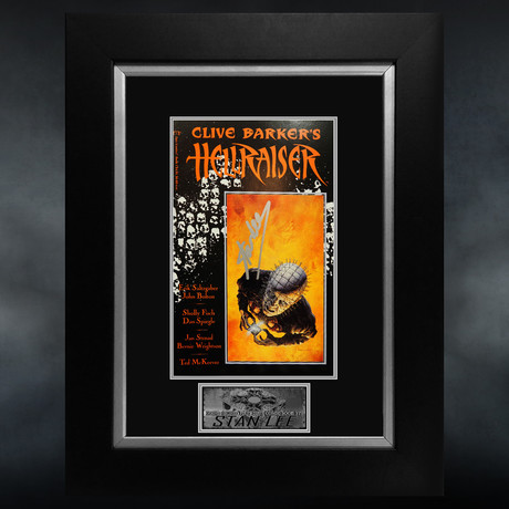 Hellraiser #1 Framed // Stan Lee Signed Comic Book (Signed Comic Book Only)