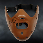 Silence Of The Lambs // Anthony Hopkins Signed Mask Prop // Custom Museum Display (Signed Mask Only)