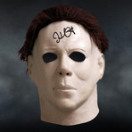Halloween // John Carpenter Signed Mask // Custom Museum Display (Signed Mask Only)