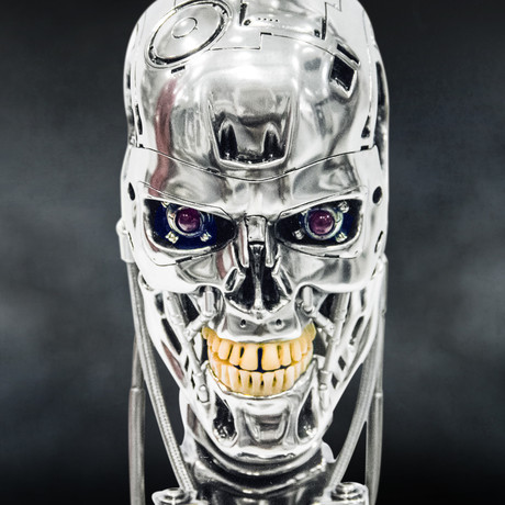 Terminator 2 T-800 // Life Size Endo Skull Head // Limited Edition Museum Display (Endo Skull Head Only)